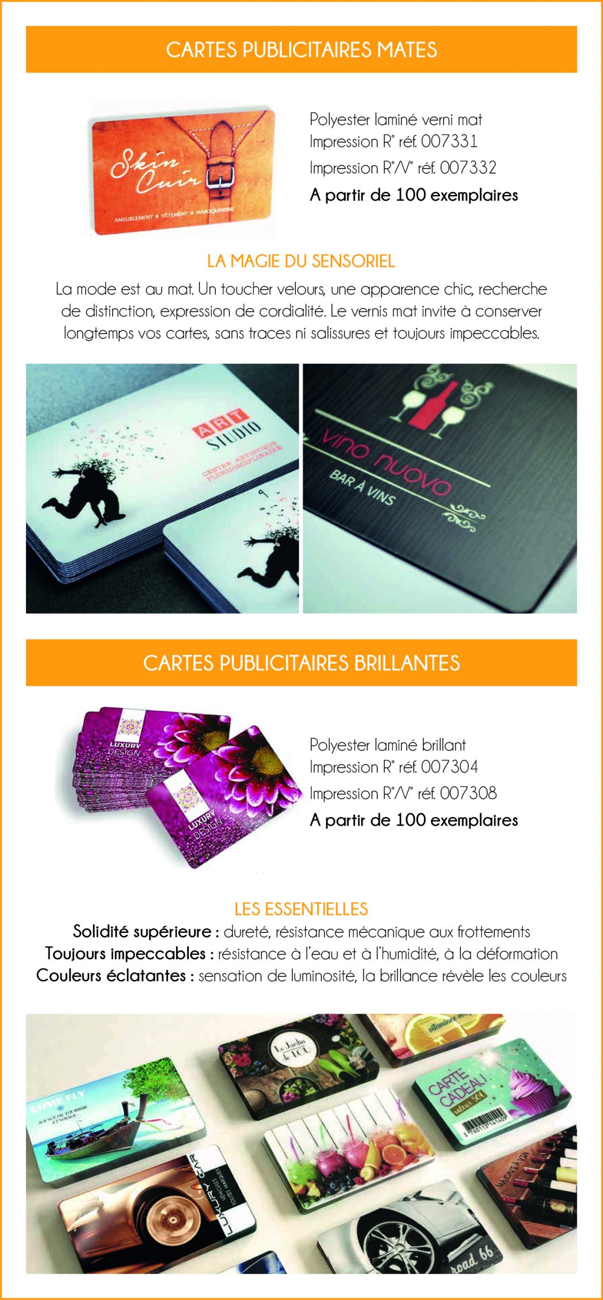 Cartes de visite