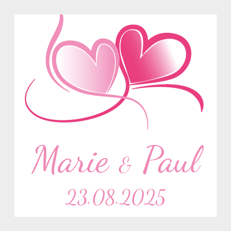 Sticker autocollant mariage MBI035