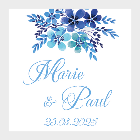 Sticker autocollant mariage MBI042