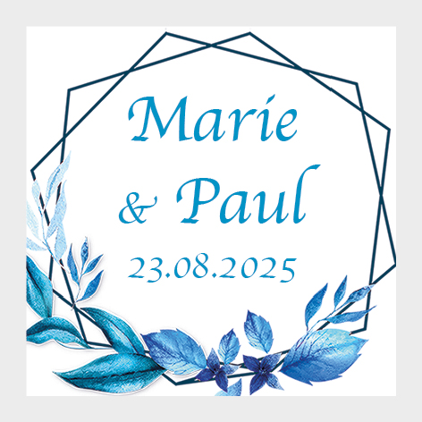 Sticker autocollant mariage MBI047