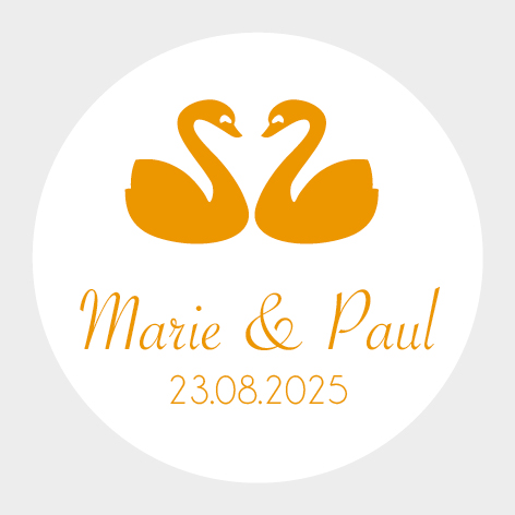 Sticker autocollant mariage MBI006