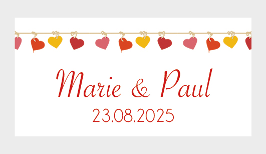 Sticker autocollant mariage MBI061