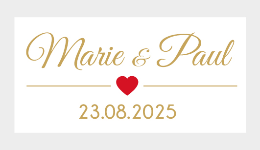 Sticker autocollant mariage MBI069